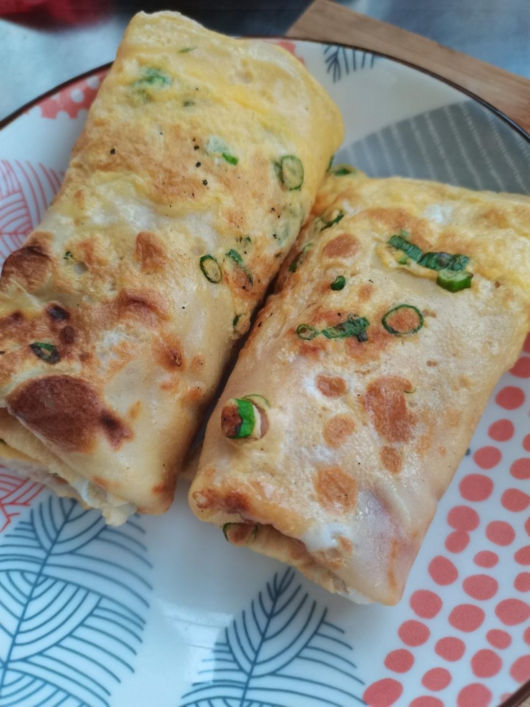 【不用和面最简单版-鸡蛋灌饼】