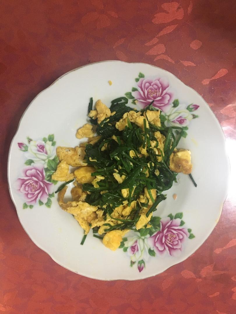 韭菜炒鸡蛋