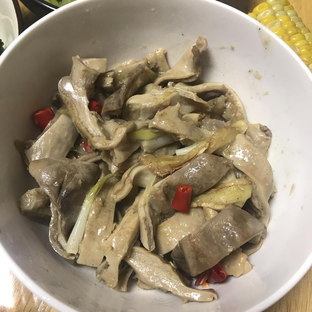 就叫janet做的【曼食慢语】生姜炒猪肚