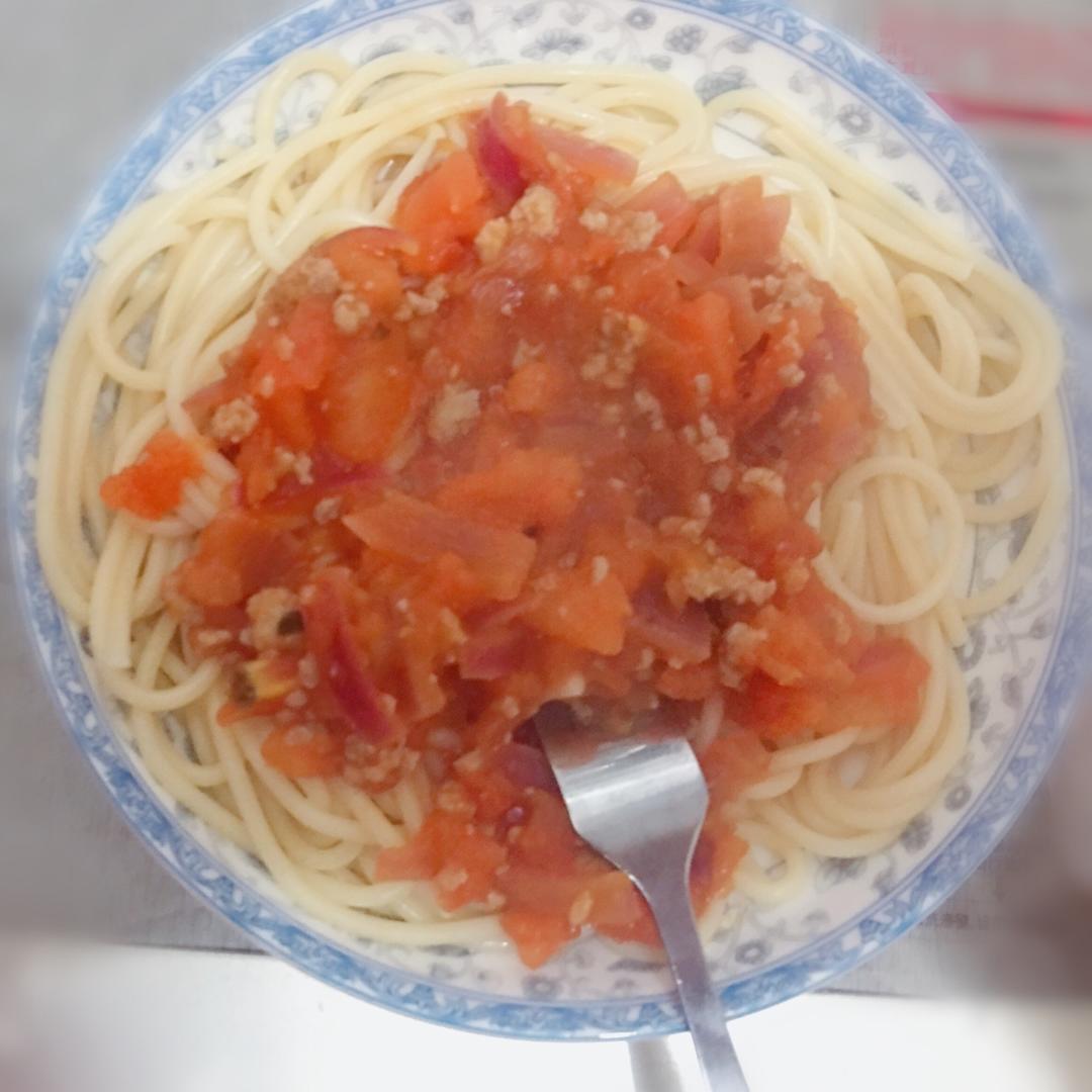 番茄肉酱意面