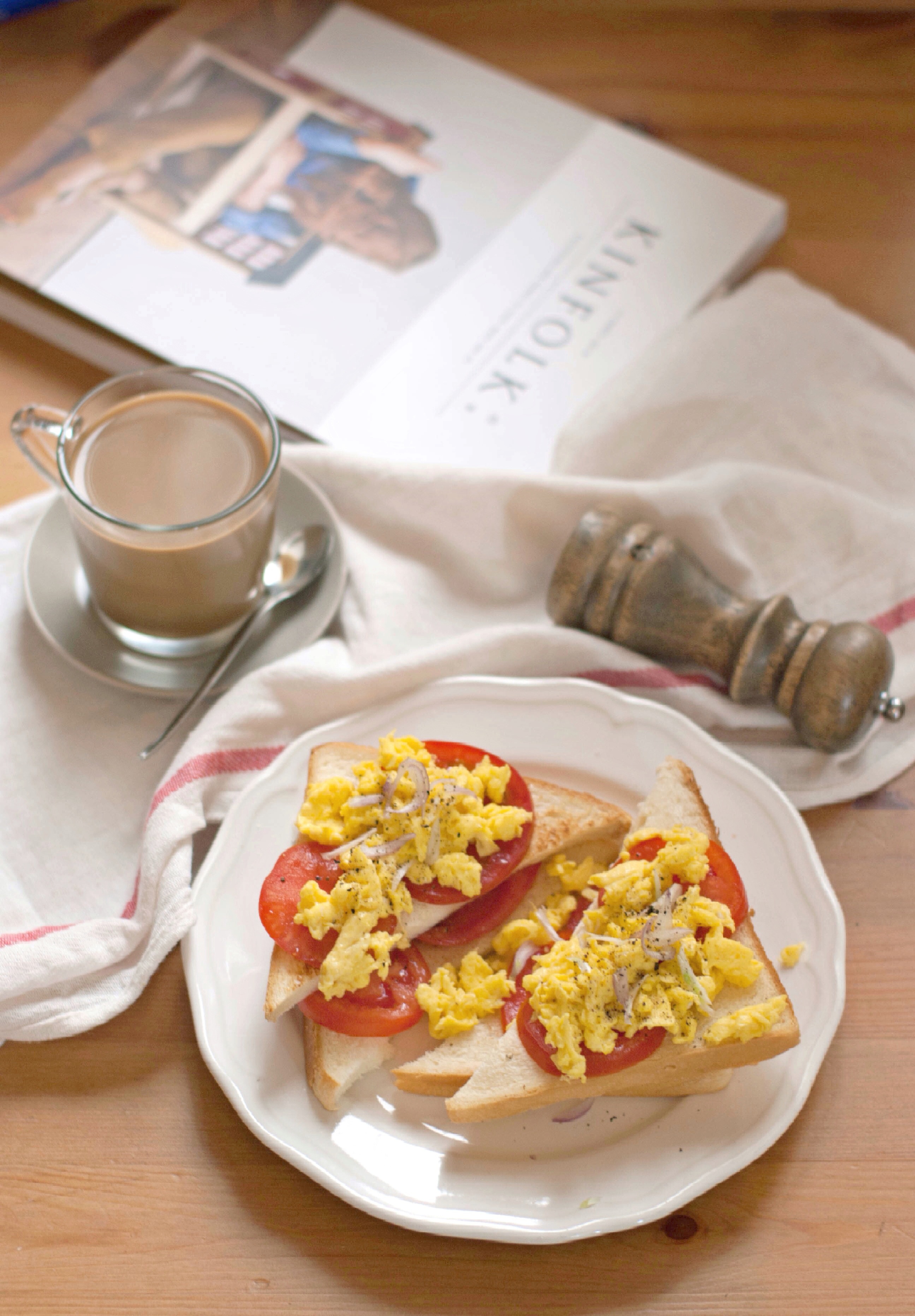 吃早餐是一种rock & roll的style