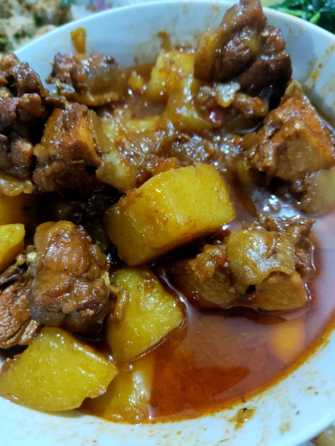 土豆烧鸡（非常下饭哦~）