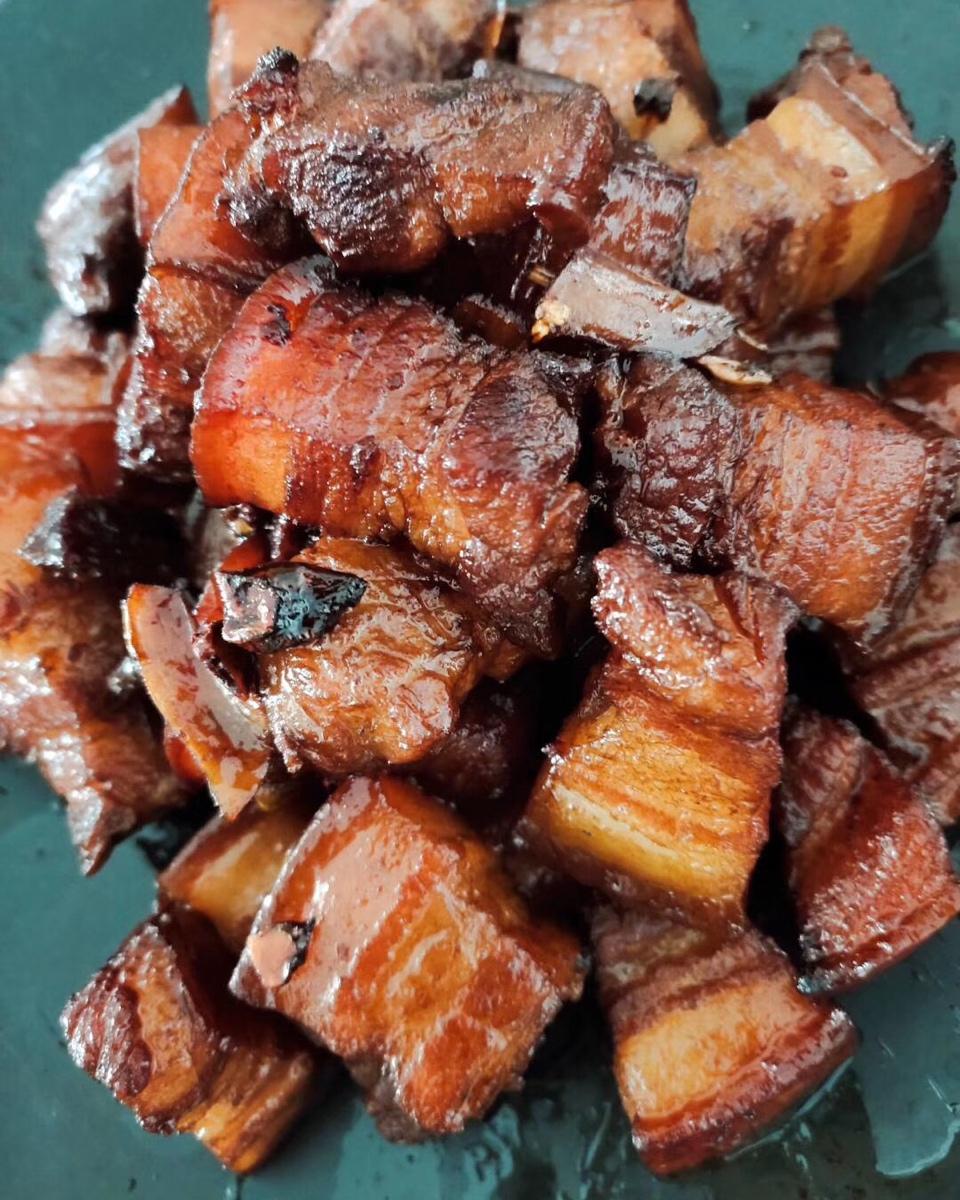 小拉家私房红烧肉|酱汁拌饭两碗米饭下肚