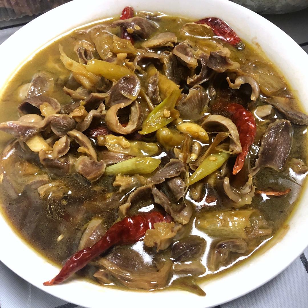 泡椒鸡胗