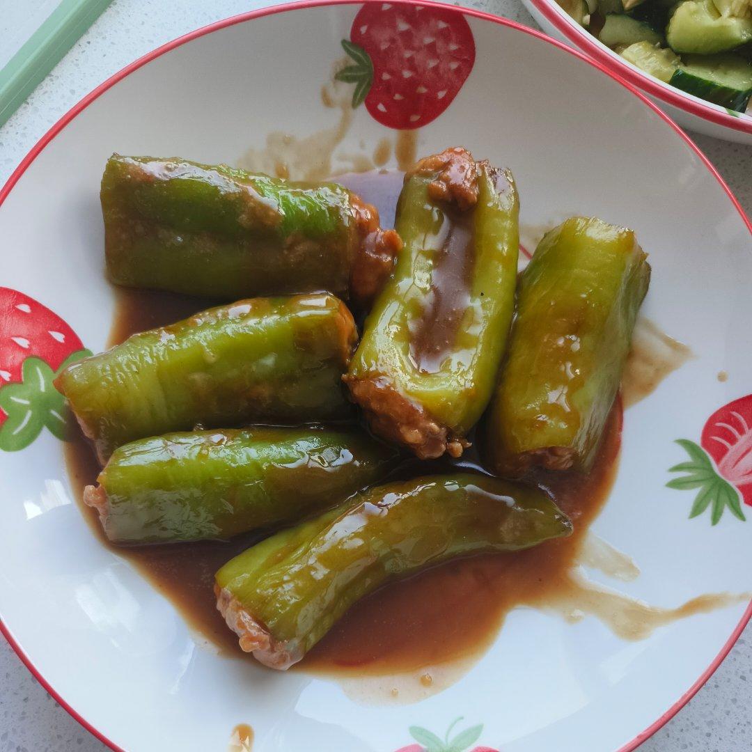 销魂青椒酿肉【超级下饭】