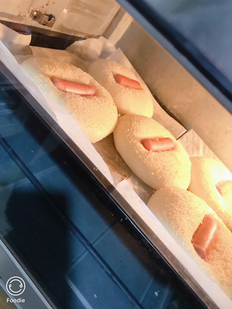软萌萌🉐芝士热狗面包❗️简单易做✔️还高颜值！