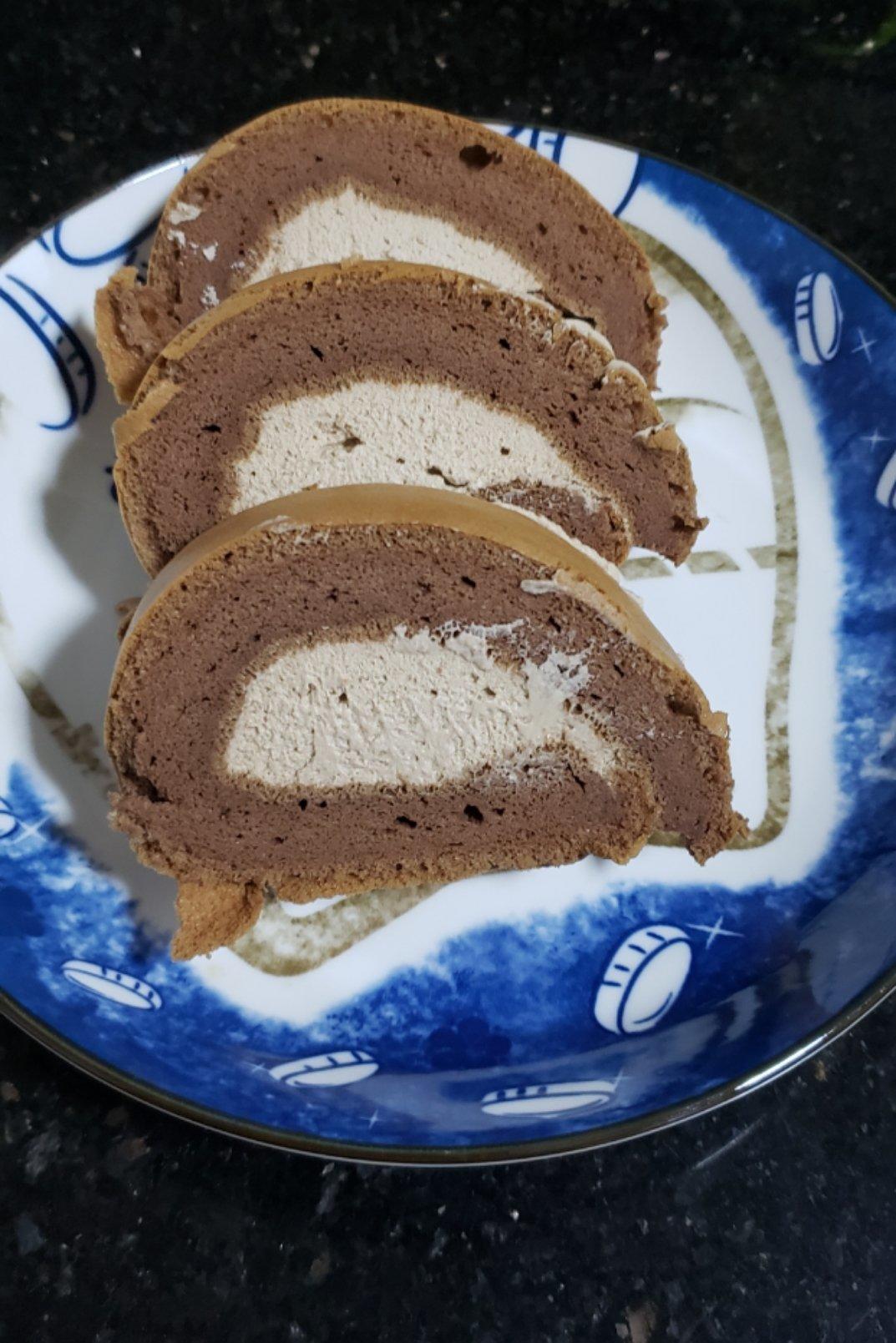 咸摩卡奶油卷/完美毛巾面技巧+回味无穷摩卡配方/烘焙视频蛋糕篇9「中卷」
