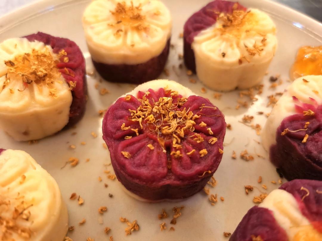 无忧糕（紫薯山药糕）