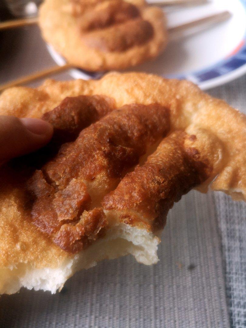 炸油饼、糖油饼