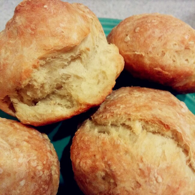 金黄小烤饼