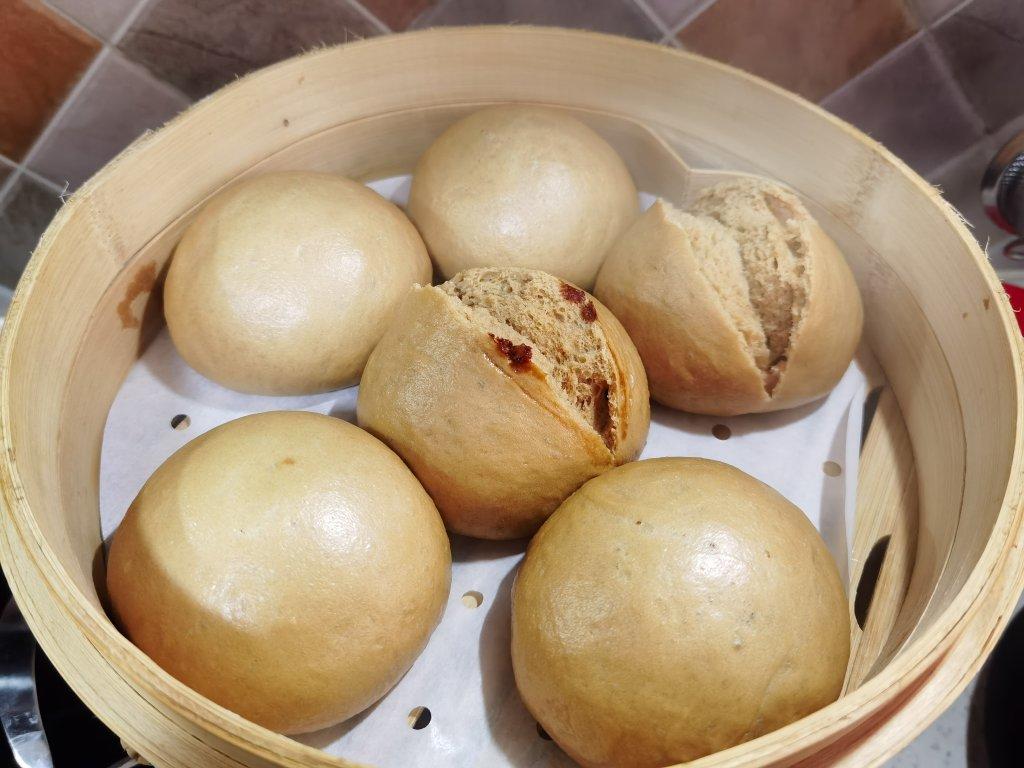 新手也能爆开花的老面红糖大枣开花馒头（泡打粉版or无泡打粉版）