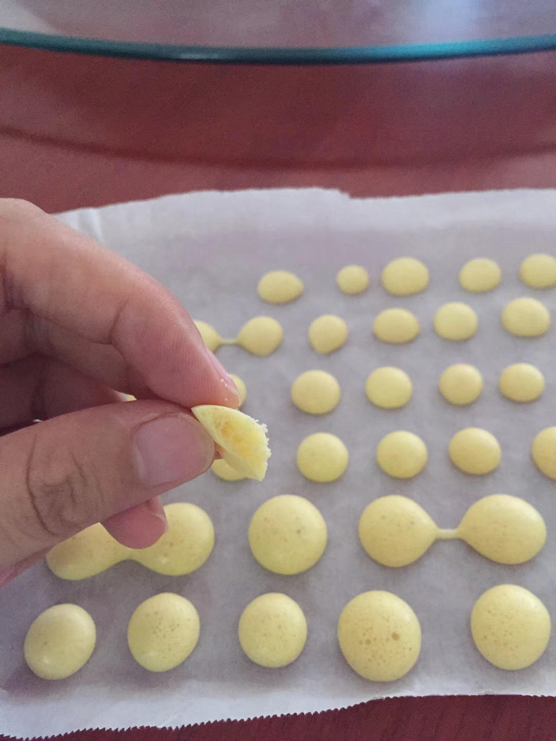 蛋黄溶豆婴儿零食