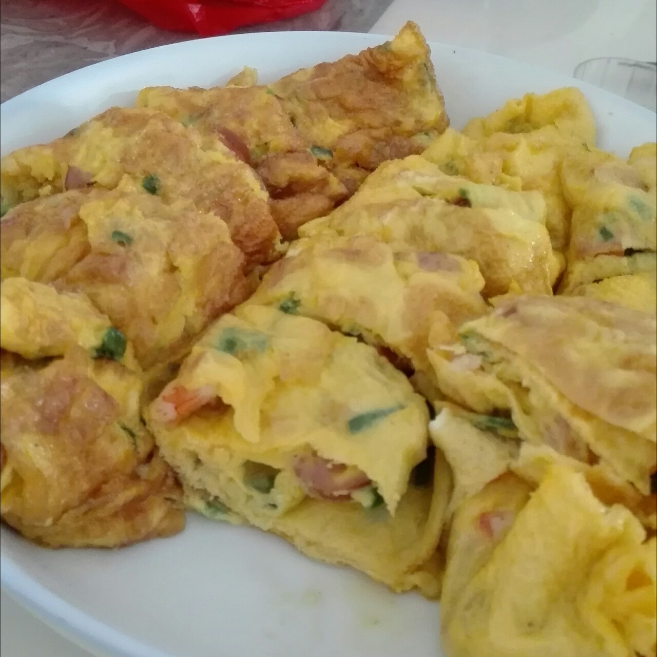 火腿厚蛋烧