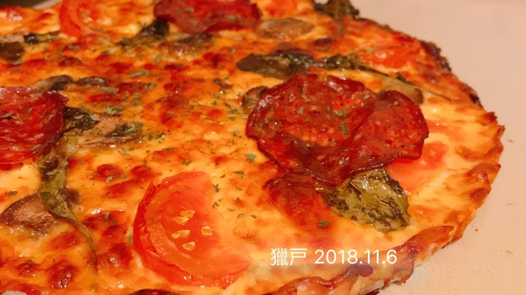 【Keto Pizza】世界上最健康的披萨（生酮友好）