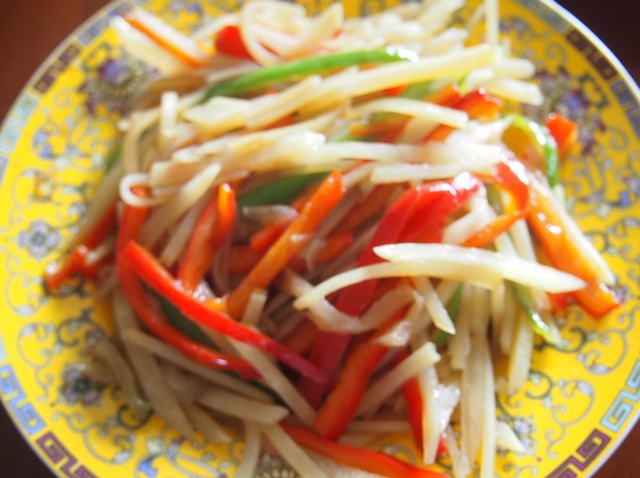 青椒土豆丝