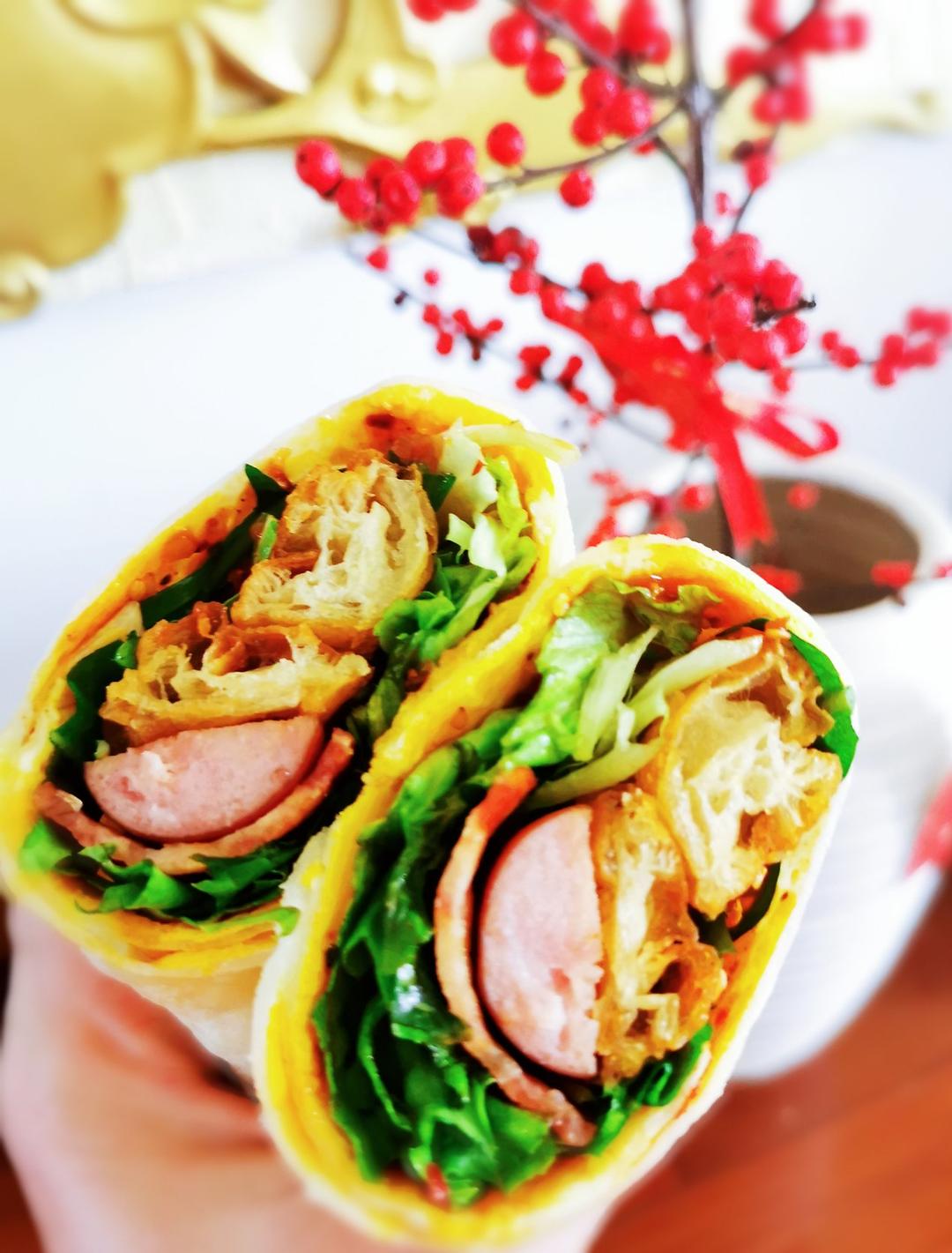 houwr做的鸡蛋饼