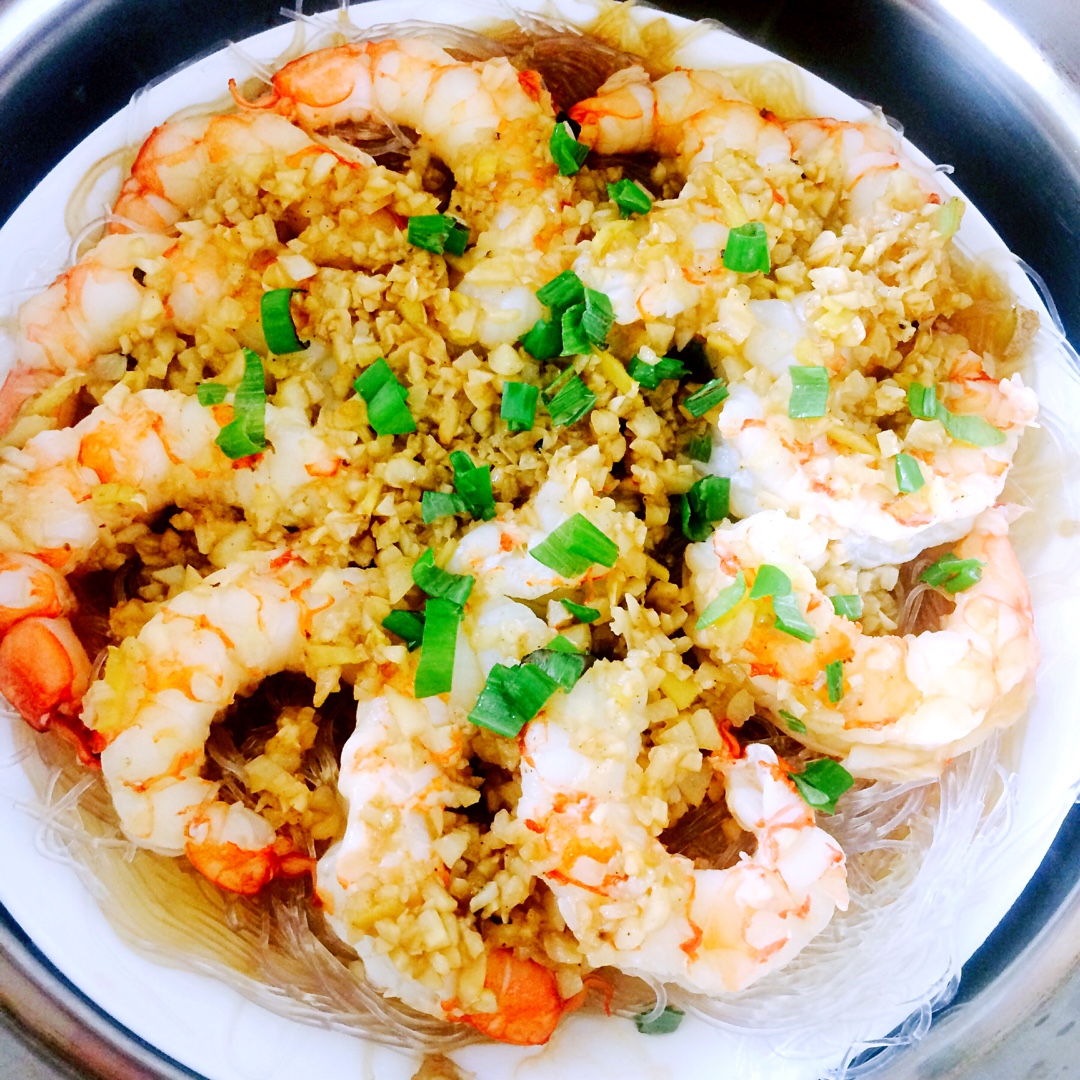 蒜蓉粉丝蒸虾