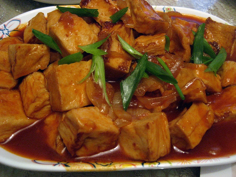 韩式肉末豆腐