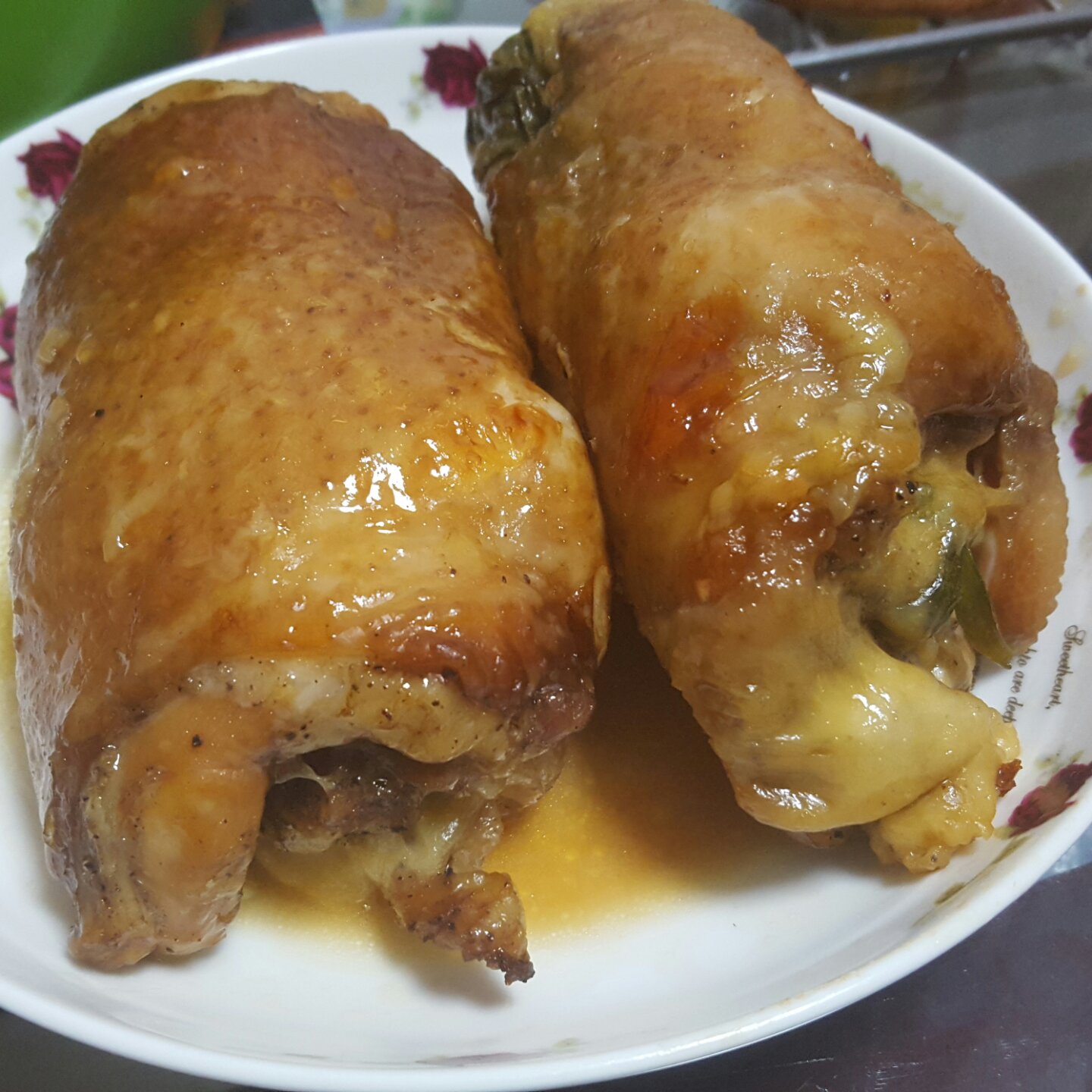 奶酪鸡肉卷
