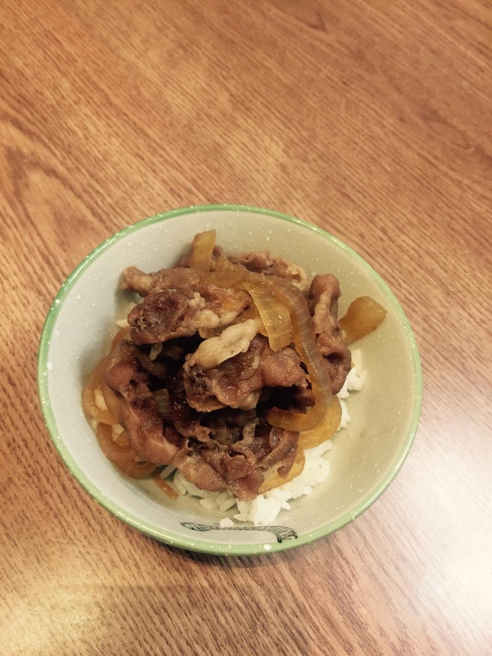 吉野家牛肉饭（牛丼）