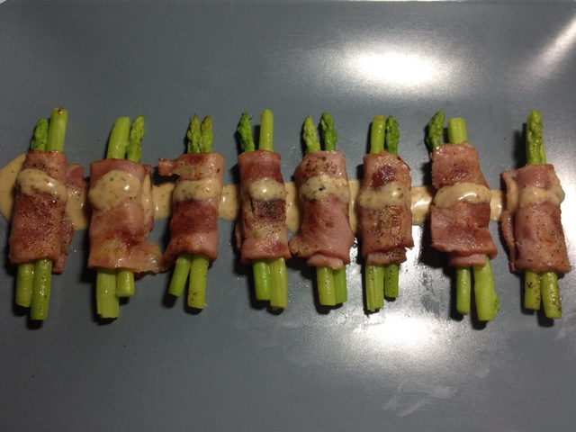 培根芦笋卷