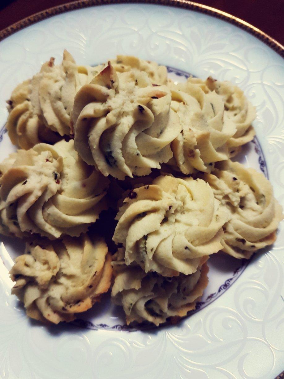 葱香曲奇——酥脆的咸味饼干