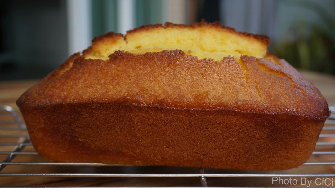 轻盈百香果磅蛋糕