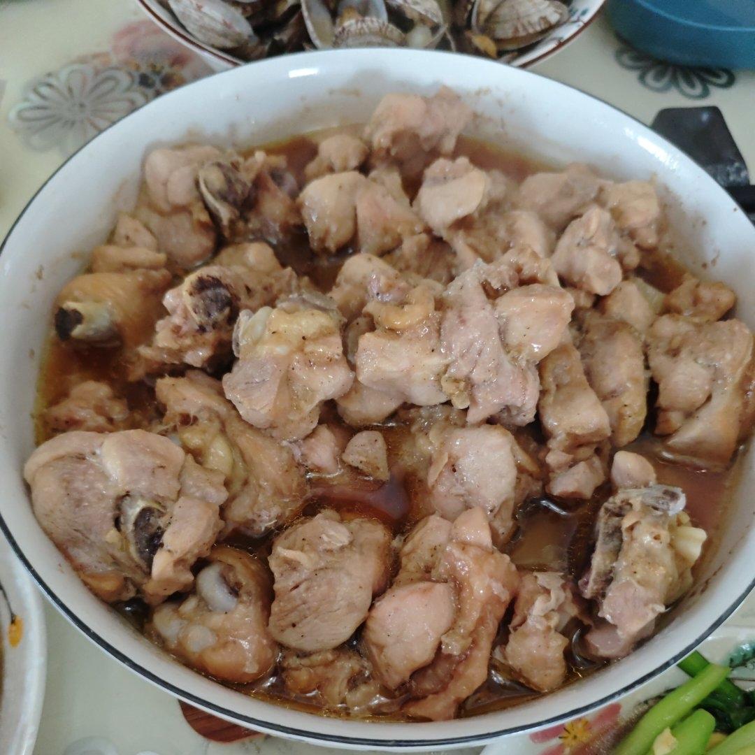 香菇蒸鸡腿肉