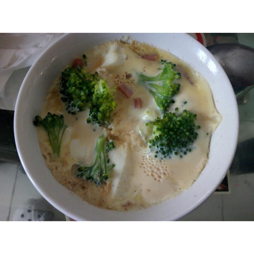 五分钟鸡蛋豆腐羹（附盒装豆腐脱模大法！）