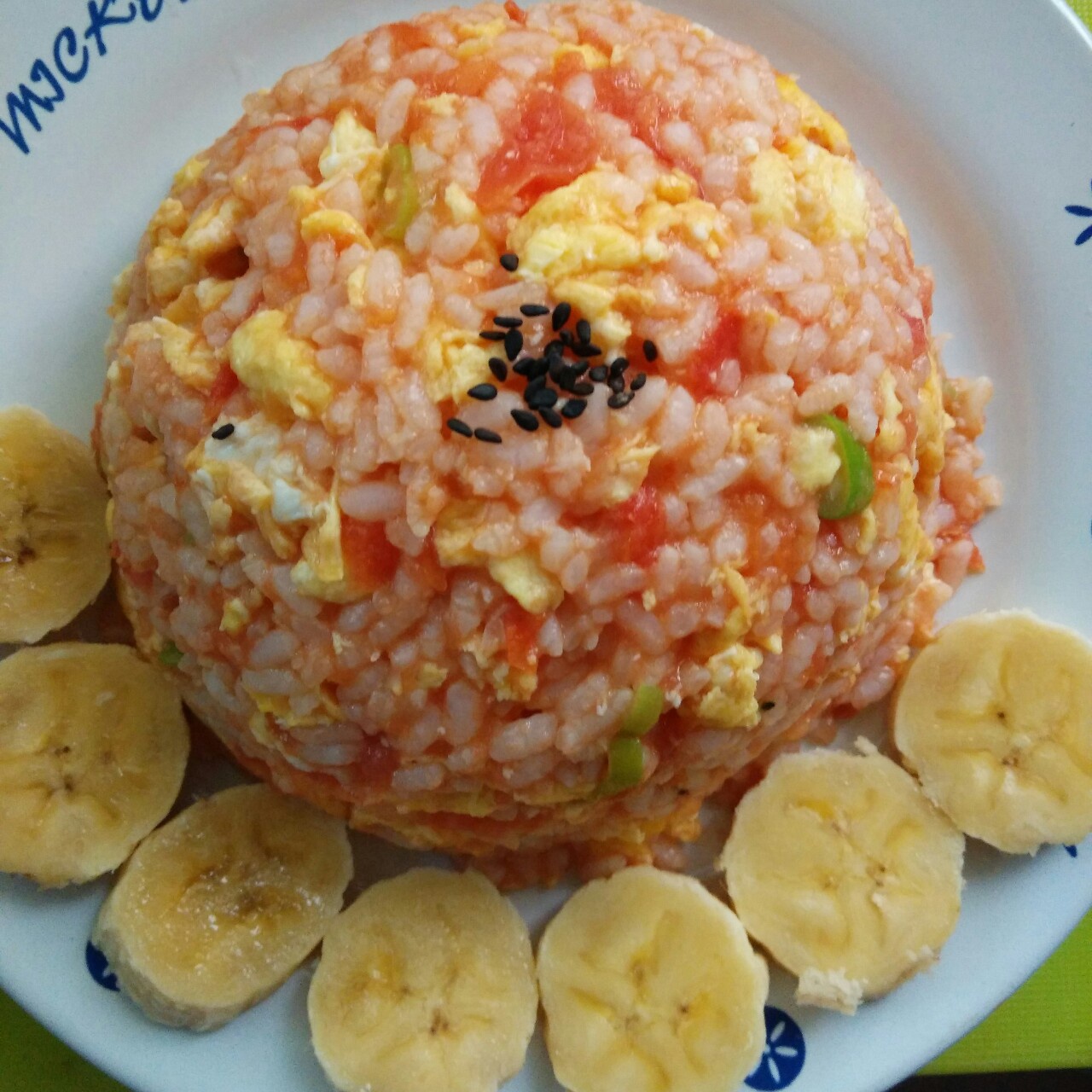 番茄鸡蛋炒饭
