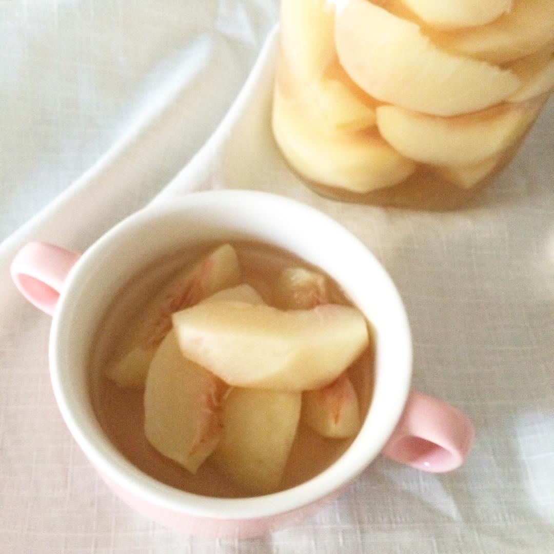 DIY桃子罐头