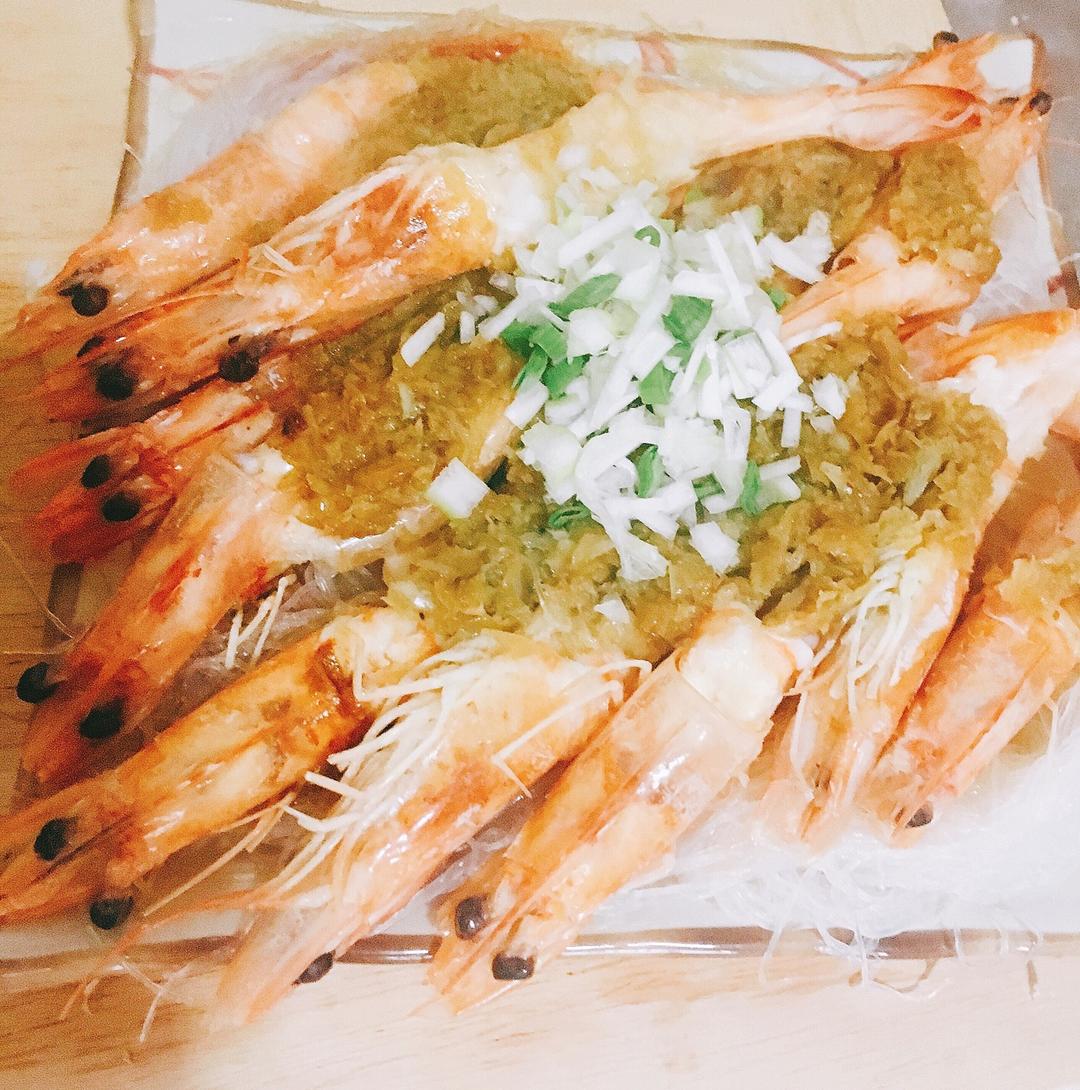蒜蓉粉丝蒸虾
