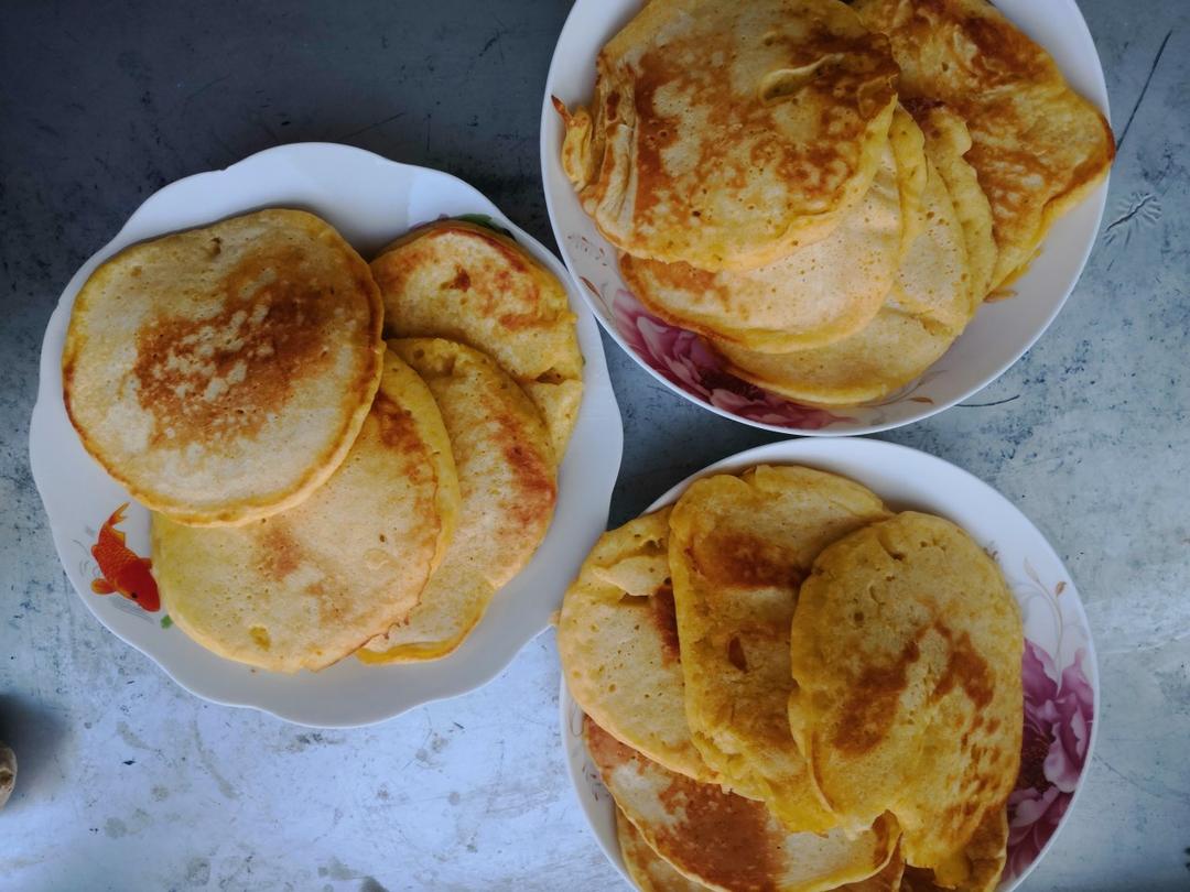 黄金大饼（三合面发面饼）
