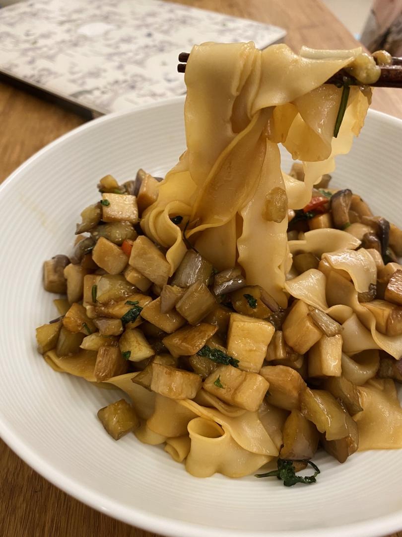 红烧茄丁面