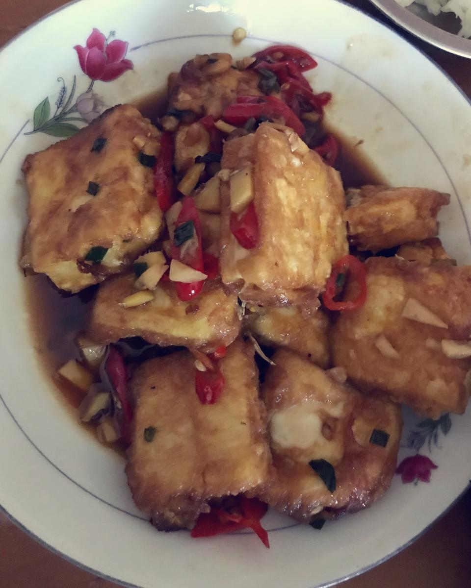 香煎豆腐