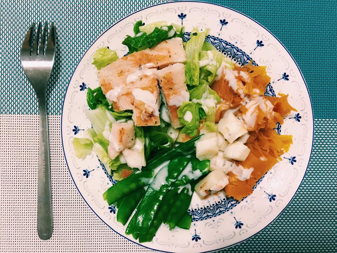 健身沙拉鸡胸肉健身沙拉