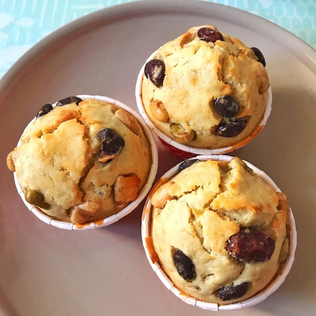 少女心的香蕉蔓越莓玛芬