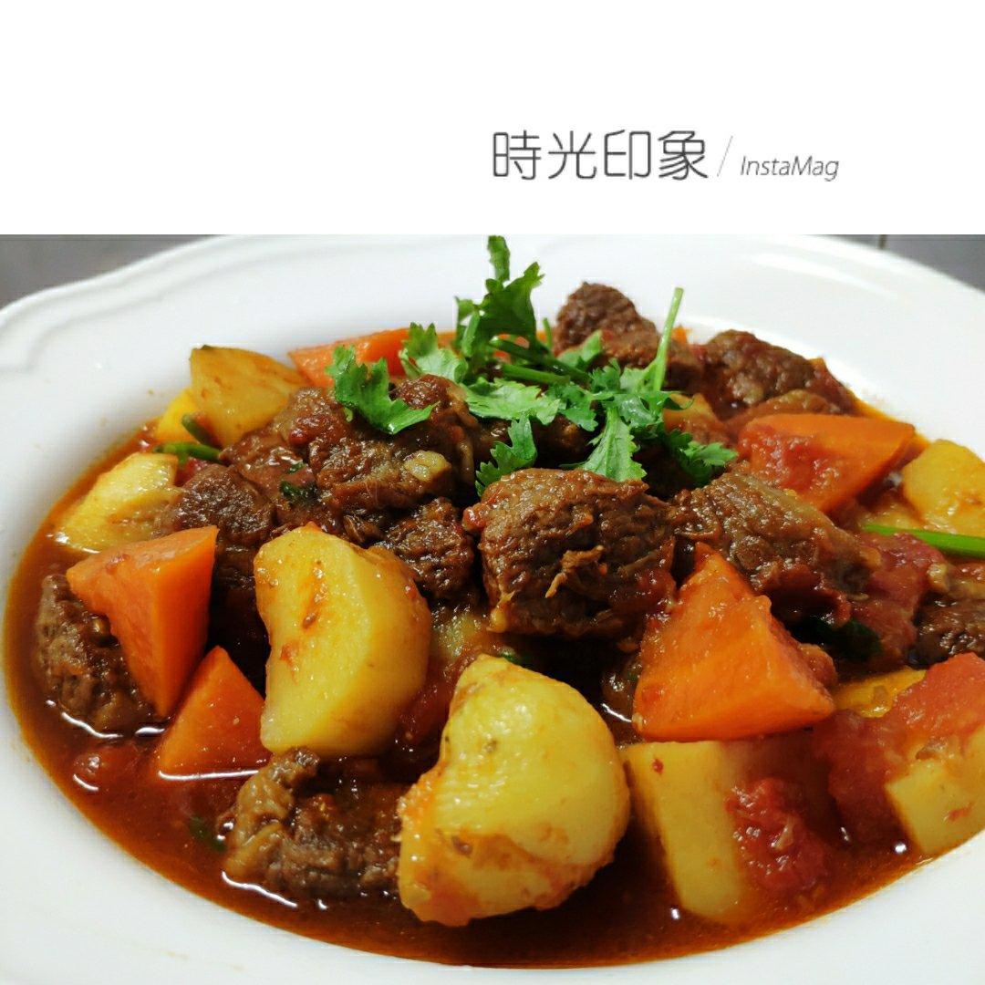 番茄土豆炖牛腩