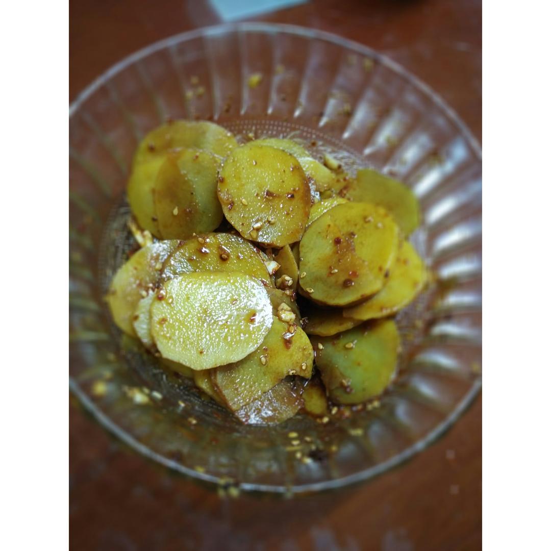 凉拌土豆片