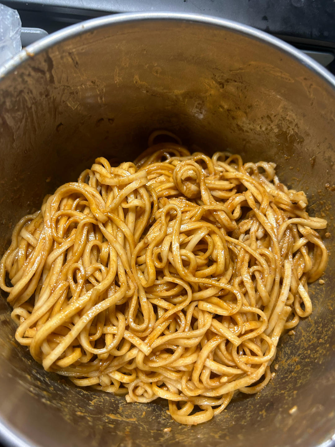 芝麻酱拌面（超快手超简单的翻版热干面）