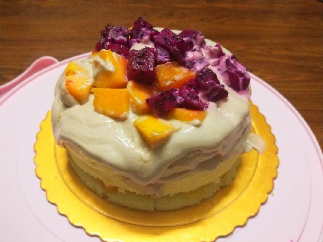 6寸原味戚风蛋糕