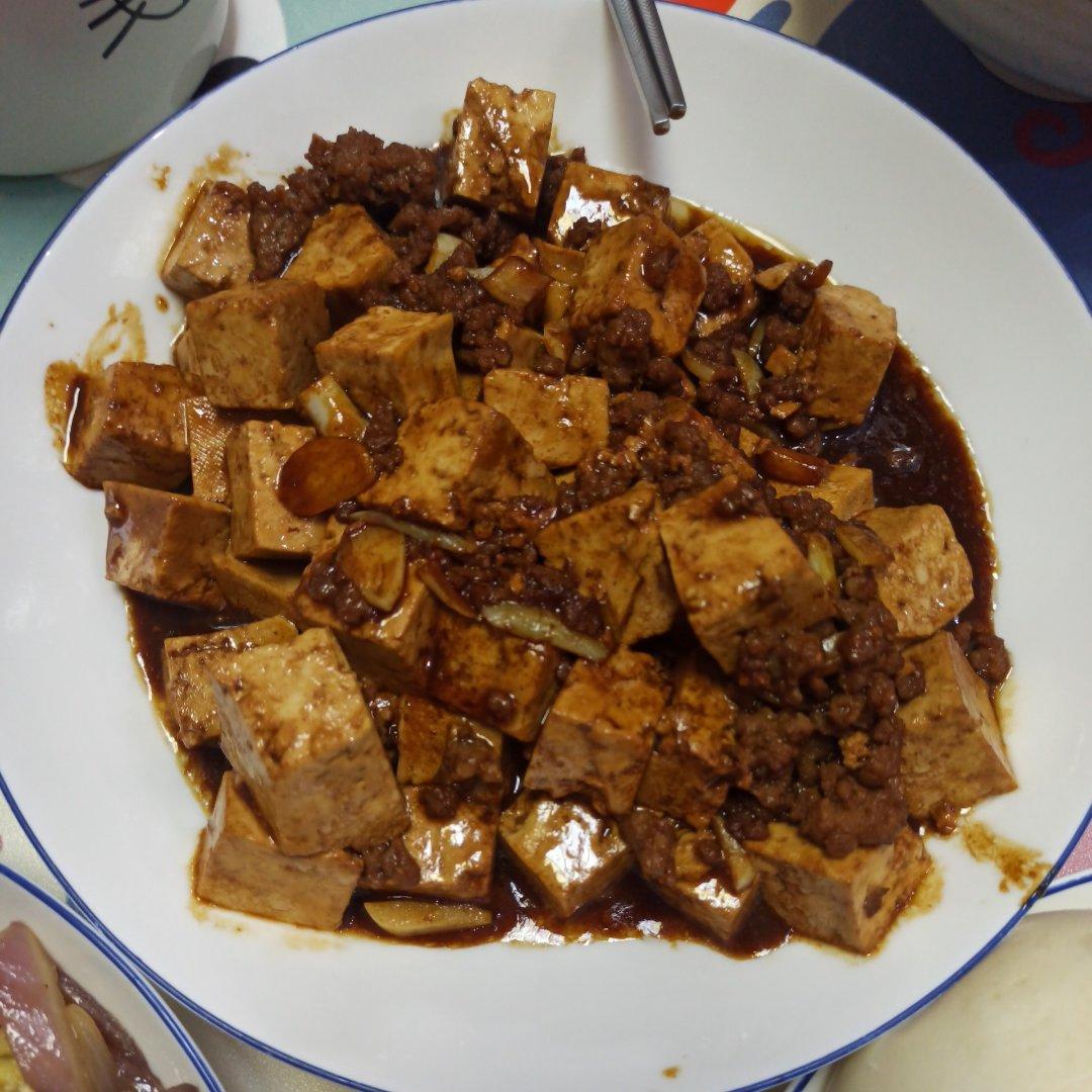 巨下饭！拌饭超好吃的肉末豆腐！做法简单零失败~