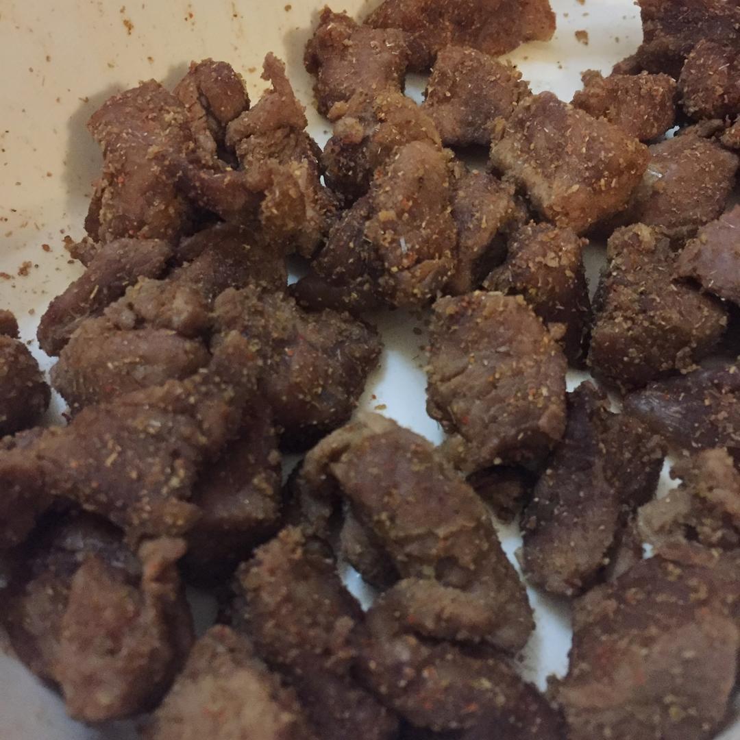 懒人版微波牛肉干