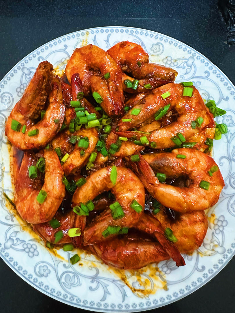 家庭版油焖大虾