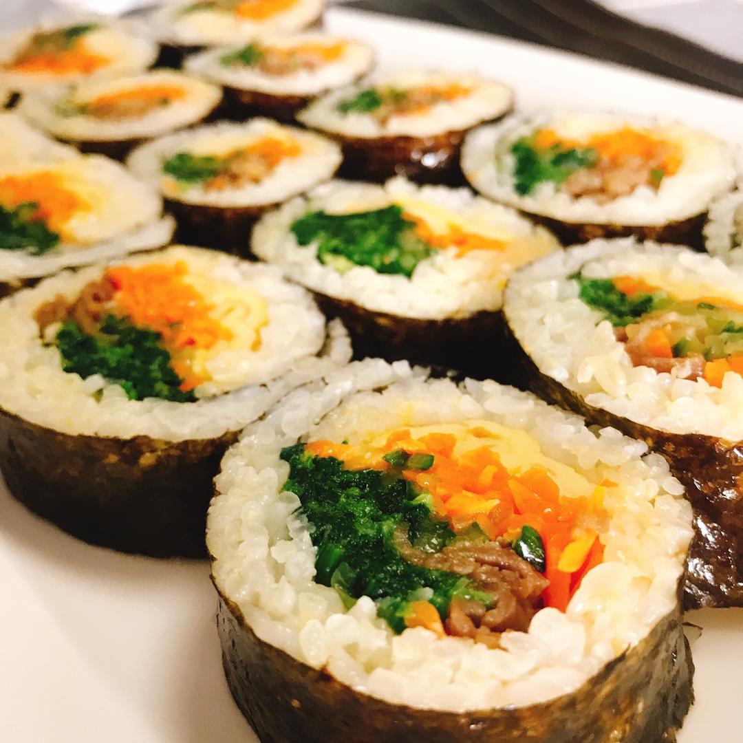 韩式紫菜包饭￨料超足