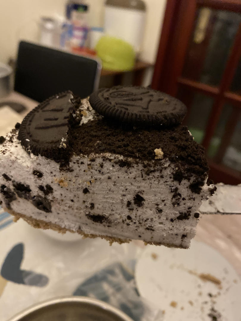 6寸牛奶奥利奥慕斯蛋糕