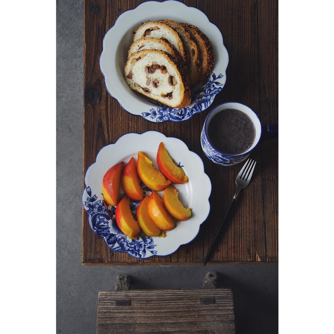 豆浆机版黑米核桃芝麻糊