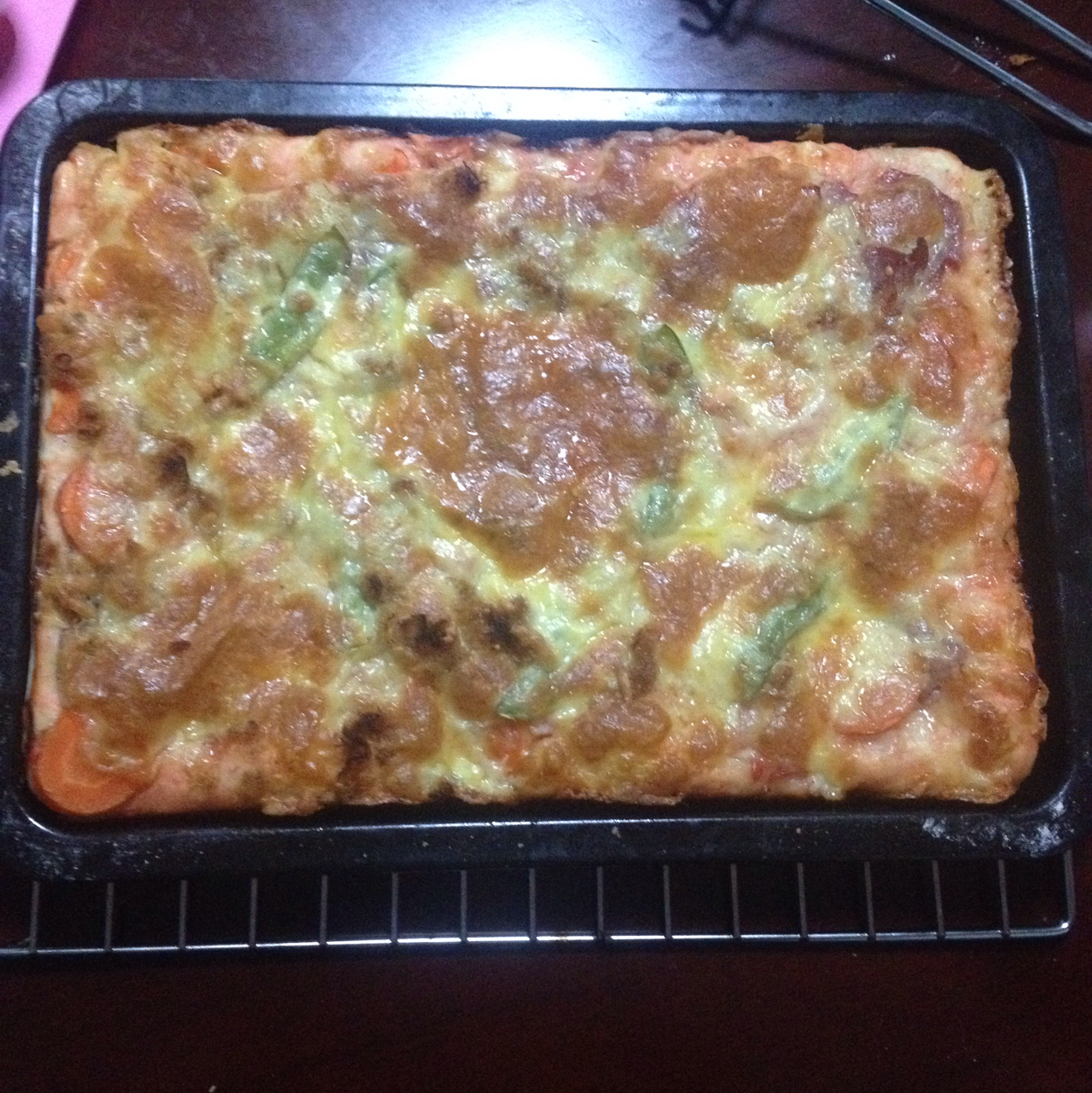 不用酵母的披萨底 No Yeast Pizza Dough