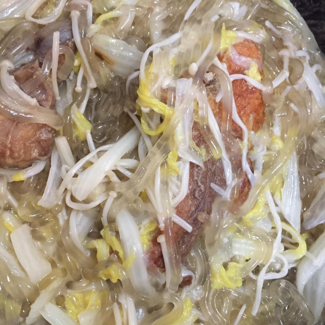 白菜排骨炖粉条