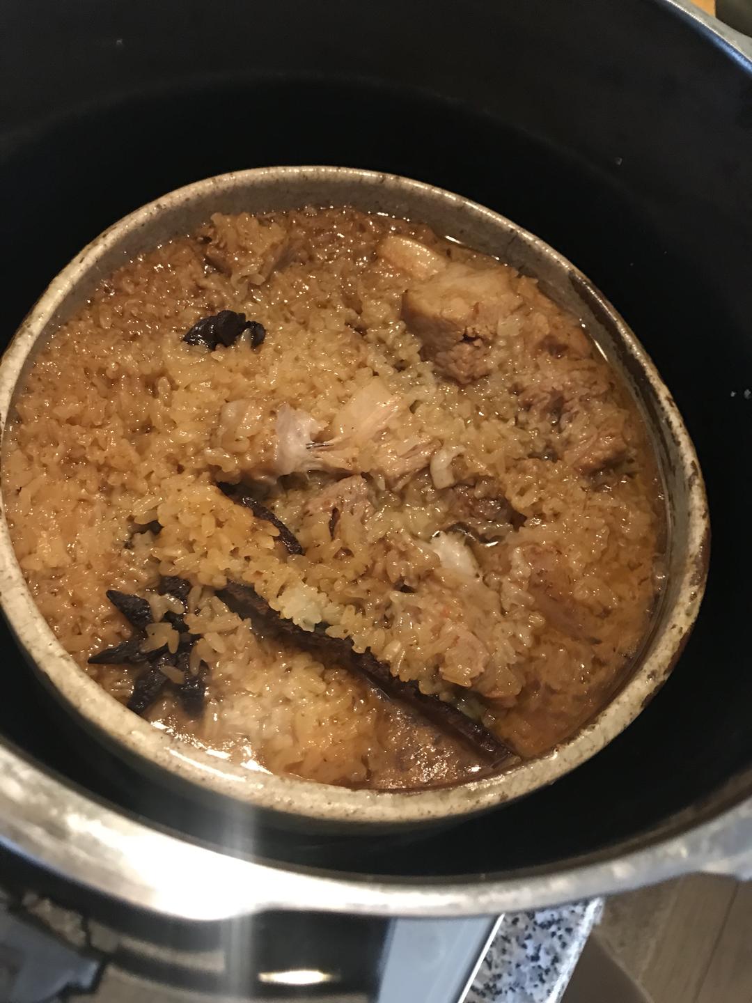 糯米蒸五花肉的做法